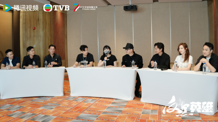 TVB艺人陈山聪、张振朗等主演《反黑英雄》在长沙解放西打卡 -2