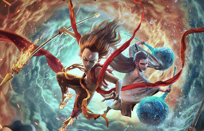 国漫《哪吒之魔童闹海》大年初一定档，吒儿对打！ -2