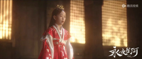 15岁小演员刘星辰演绎《永夜星河》中的小神女佩雨 -2