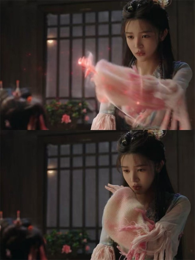 00后新晋女演员饶嘉迪演绎《永夜星河》中桃子角色赚足眼球 -2
