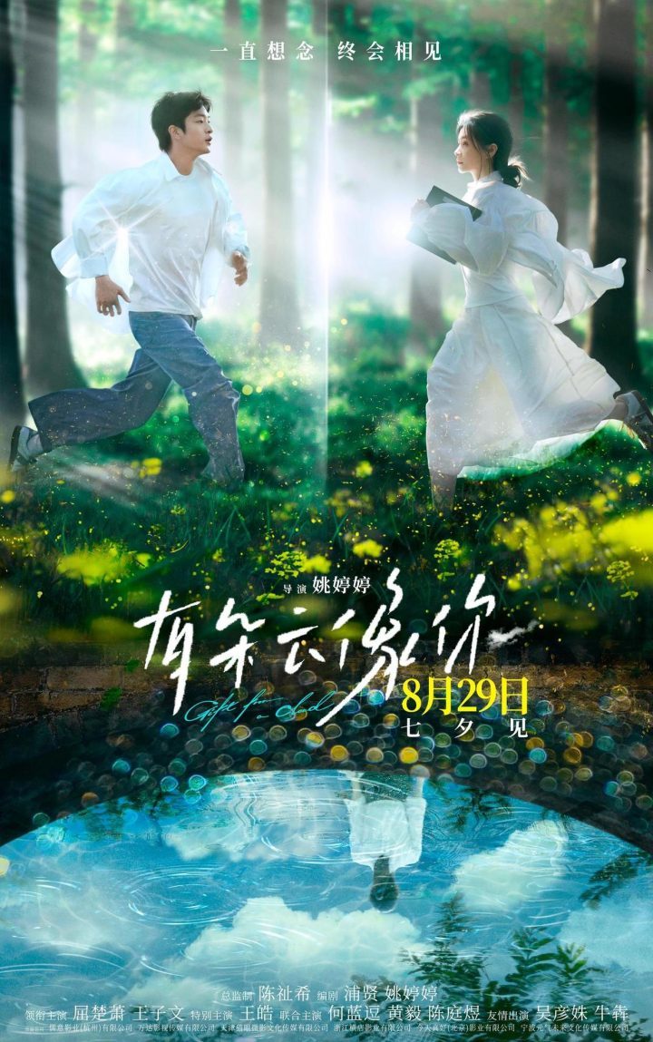 浙江力作《有朵云像你》8月29日上映，屈楚萧与王子文共谱浪漫篇章 -1