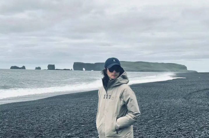 朱亚文冰岛度假，沈佳妮素颜气质佳 -2