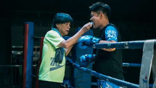 《爱心之拳》河北首映 秦宇与梁小龙共谱慈善搏击 -1