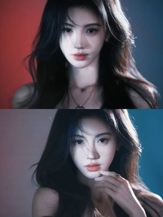 鞠婧祎《流光抹胸裙》：氛围感爆棚 -2