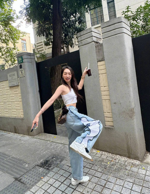 宋茜分享散步美照：心情愉悦的生活瞬间 -5