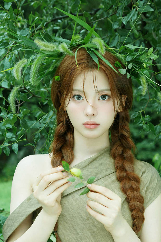 杨超越：野生森系少女，灵气四溢 -1